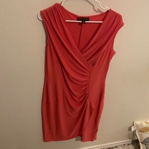 Cute  low V  neckline Dress